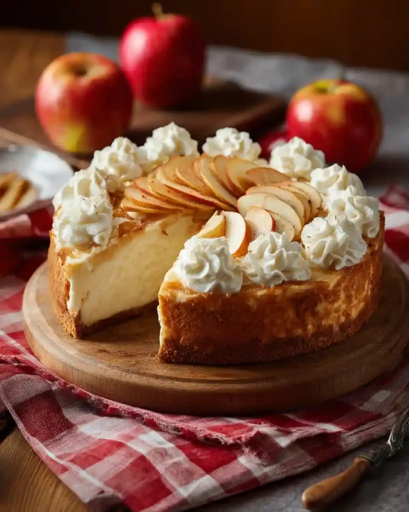 Apple Cider Cheesecake
