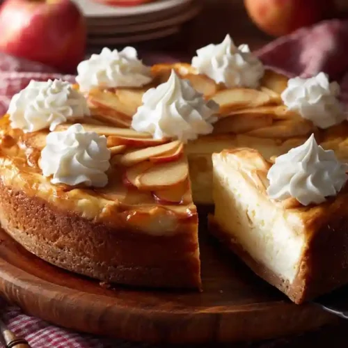 Apple Cider Cheesecake