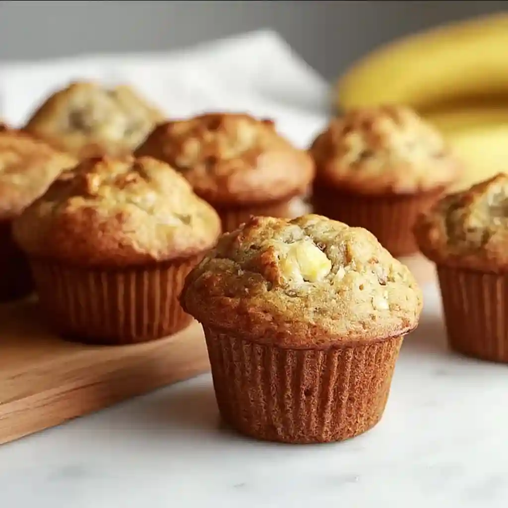 Classic Mini Banana Muffins
