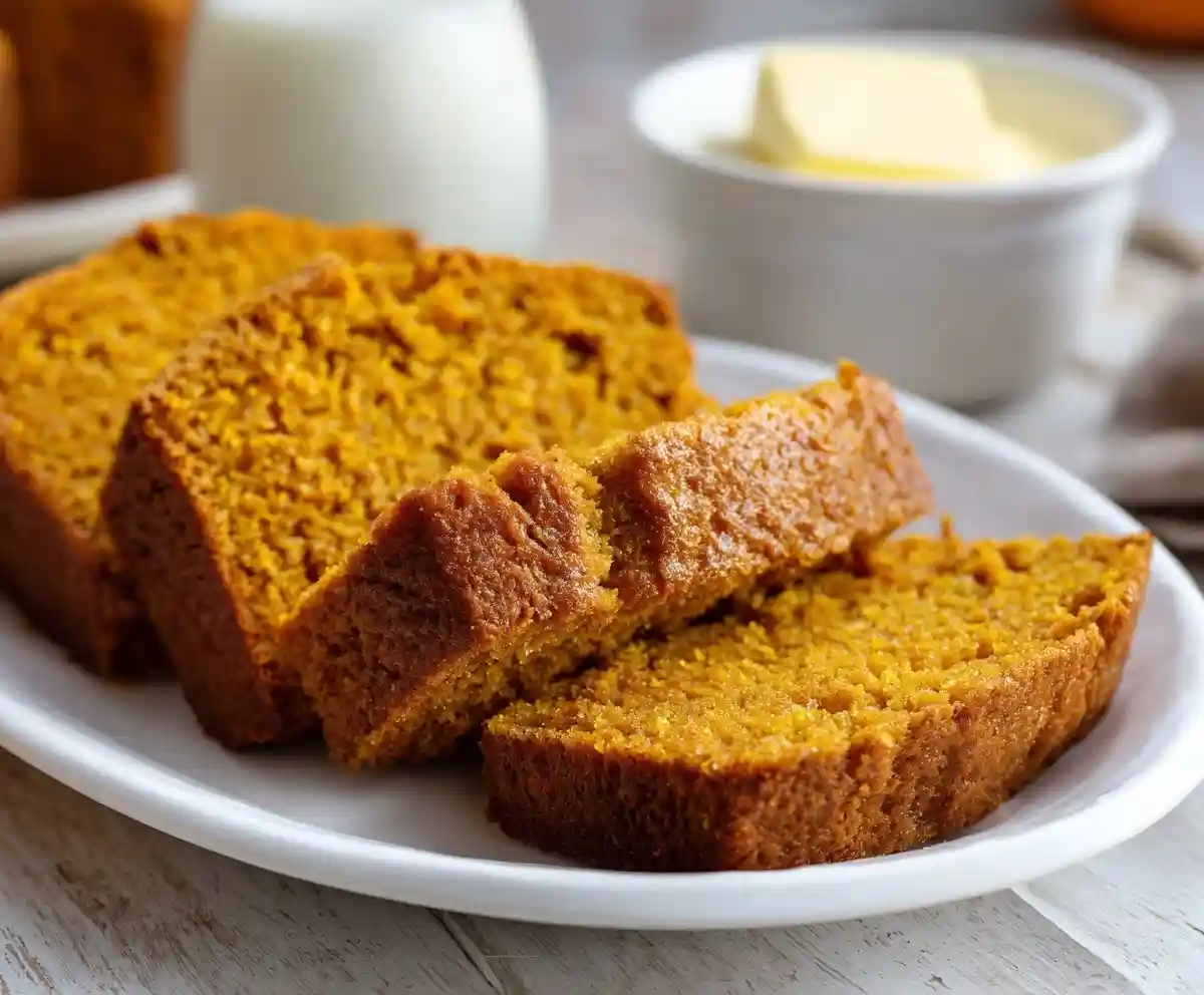 Classic Banana Pumpkin Bread with Sour Cream