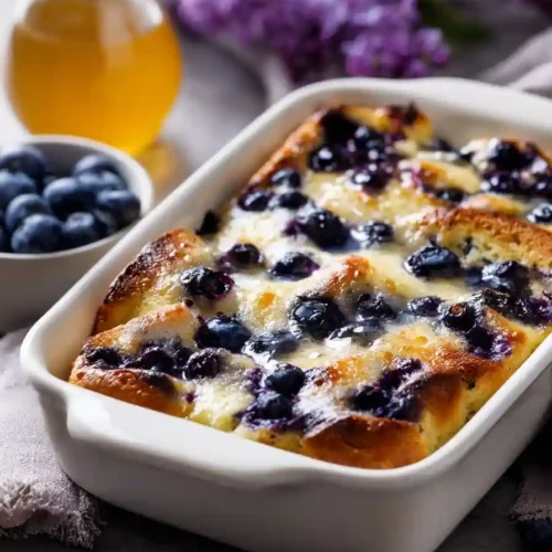 Blueberry French Toast Casserole