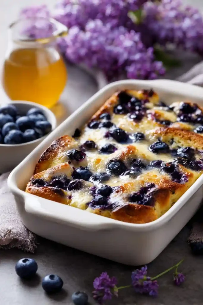 Blueberry French Toast Casserole