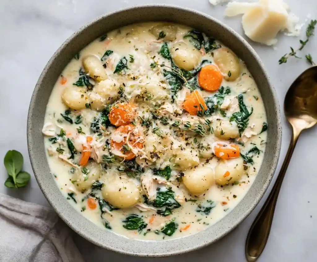 Classic Chicken Gnocchi Soup