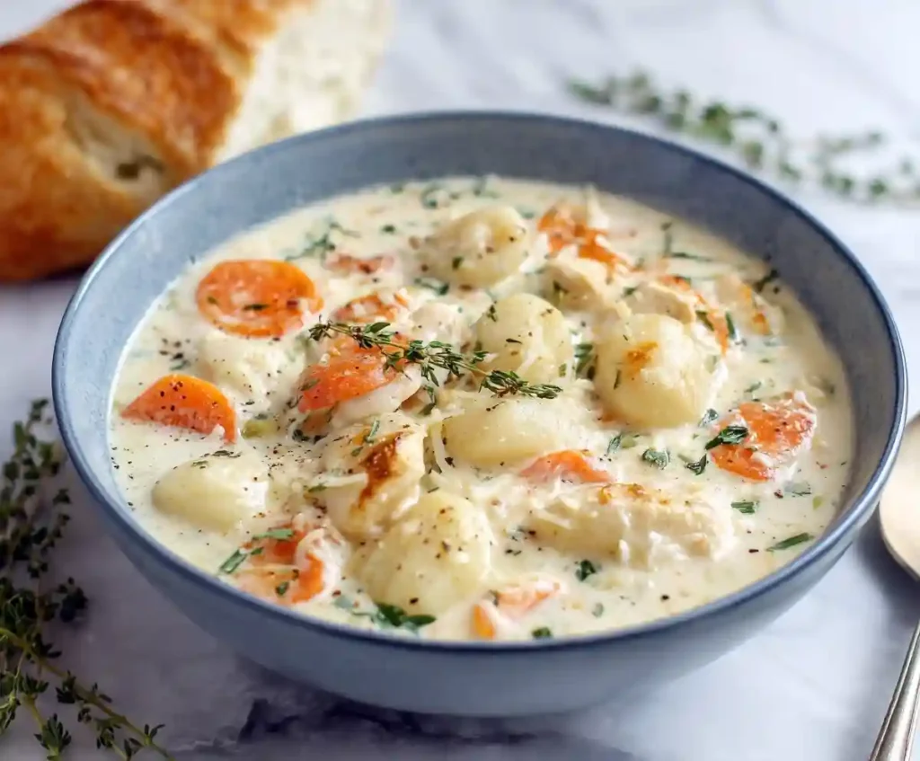 Hearty Chicken Gnocchi Soup