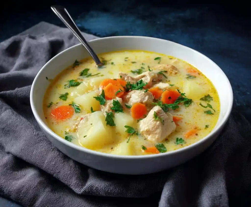 Chicken Soup with Potatoes