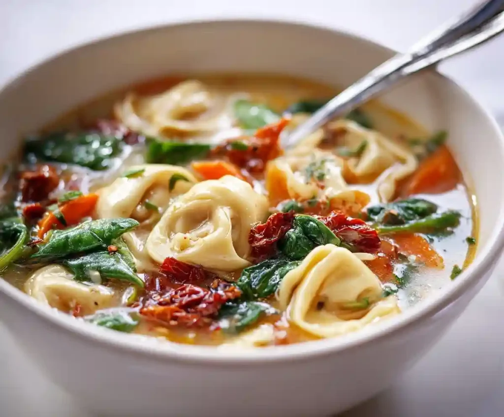 Chicken Tortellini Soup