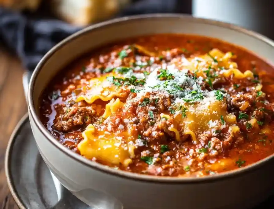 lasagna soup