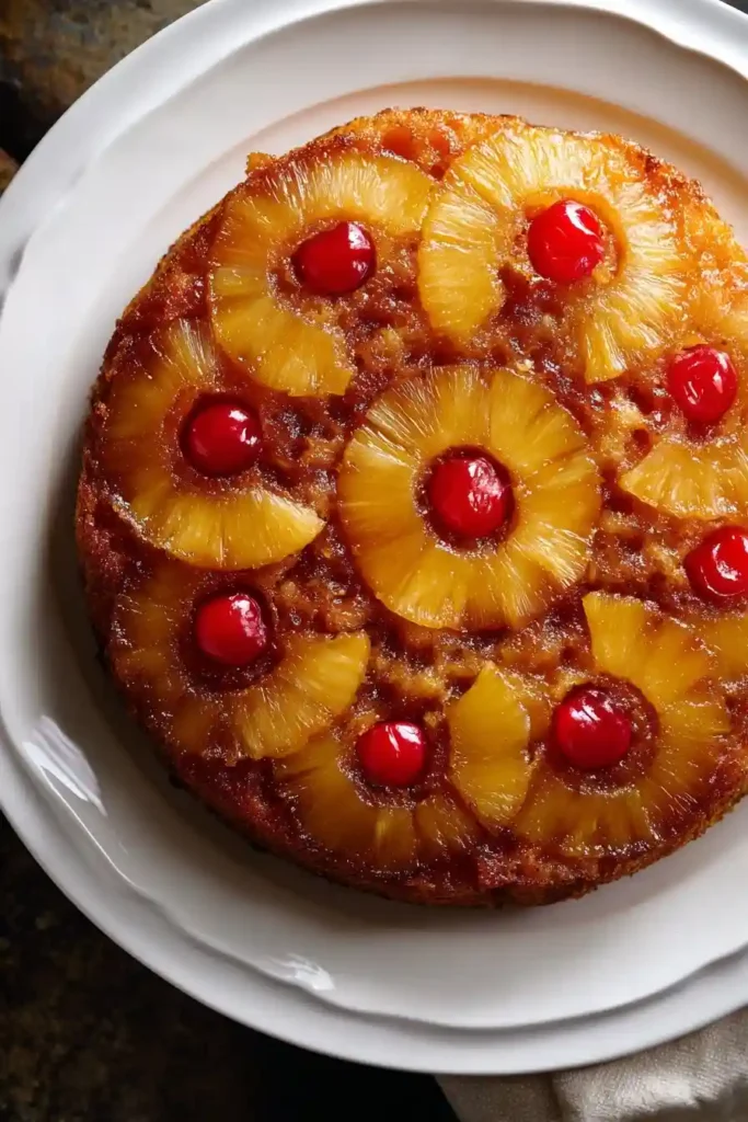 Pineapple Upside Down Cake 