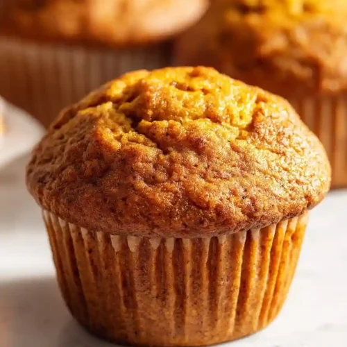 High Protein Pumpkin Muffins