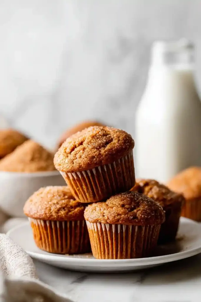 Pumpkin Applesauce Muffins