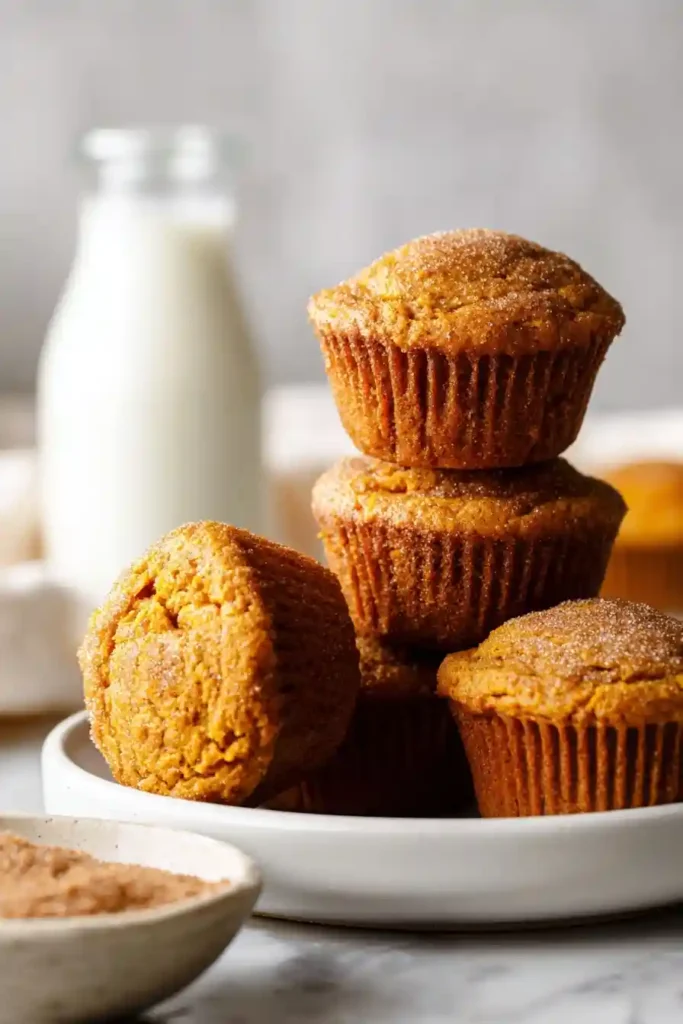 Pumpkin Applesauce Muffins