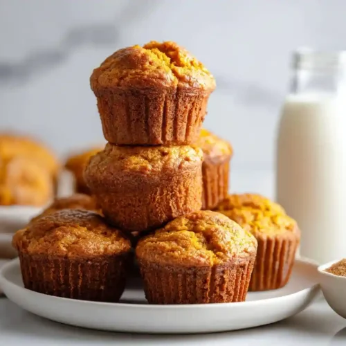 Pumpkin Applesauce Muffins