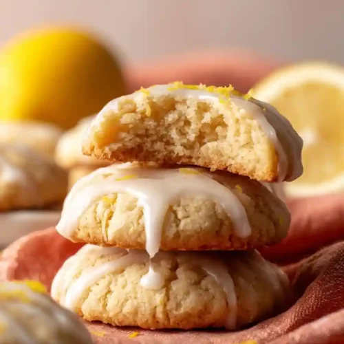 Pumpkin Cookies with Orange Glaze