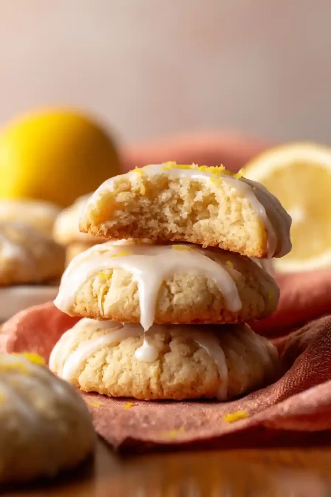 Pumpkin Cookies with Orange Glaze