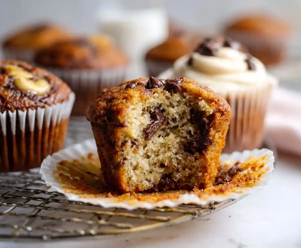 banana bread muffins