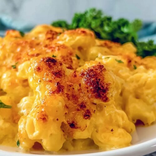 air fryer mac and cheese