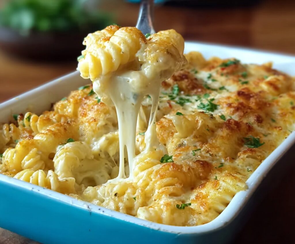 alfredo mac and cheese