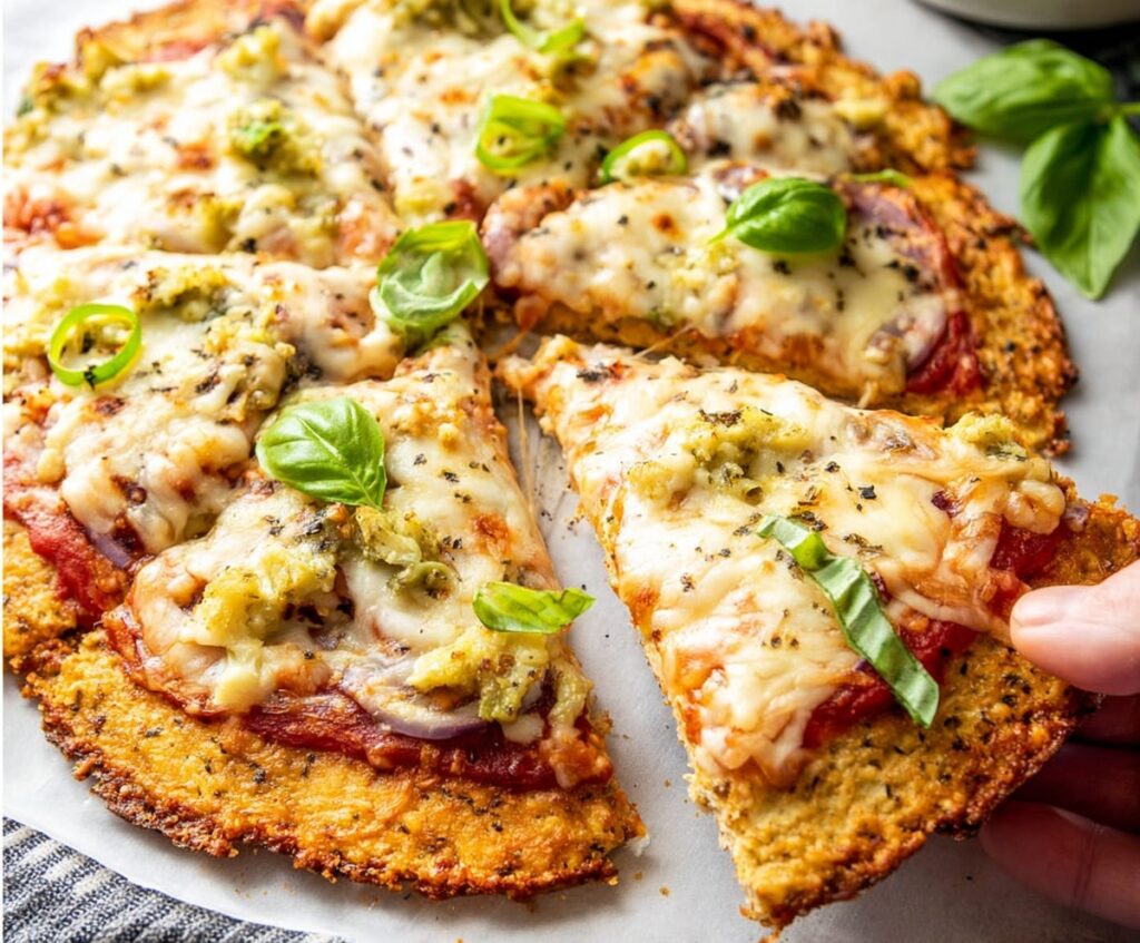 Chicken Crust Pizza