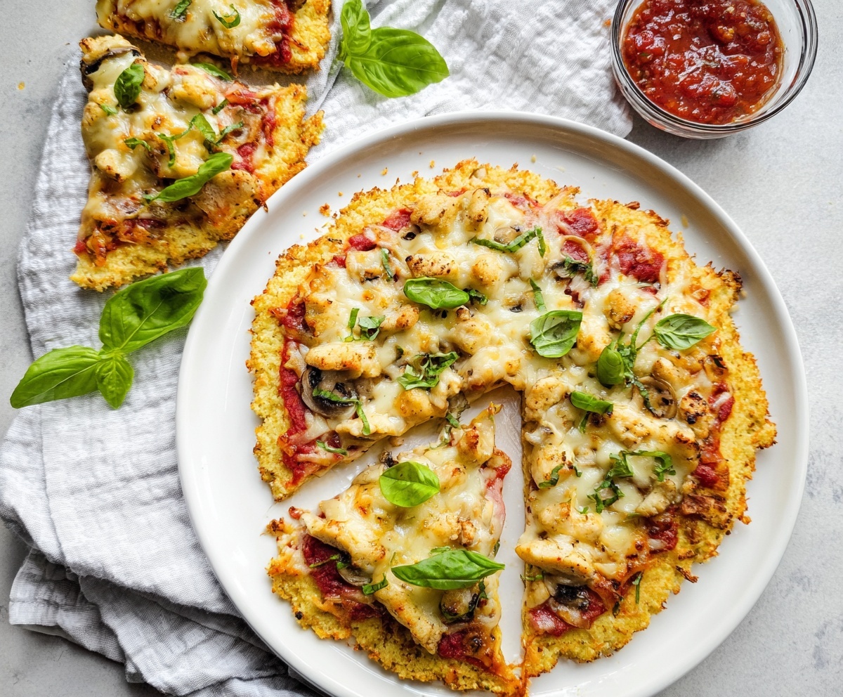 Chicken Crust Pizza