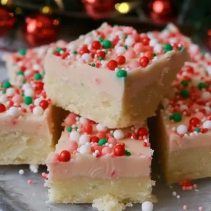 Christmas Sugar Cookie Bars