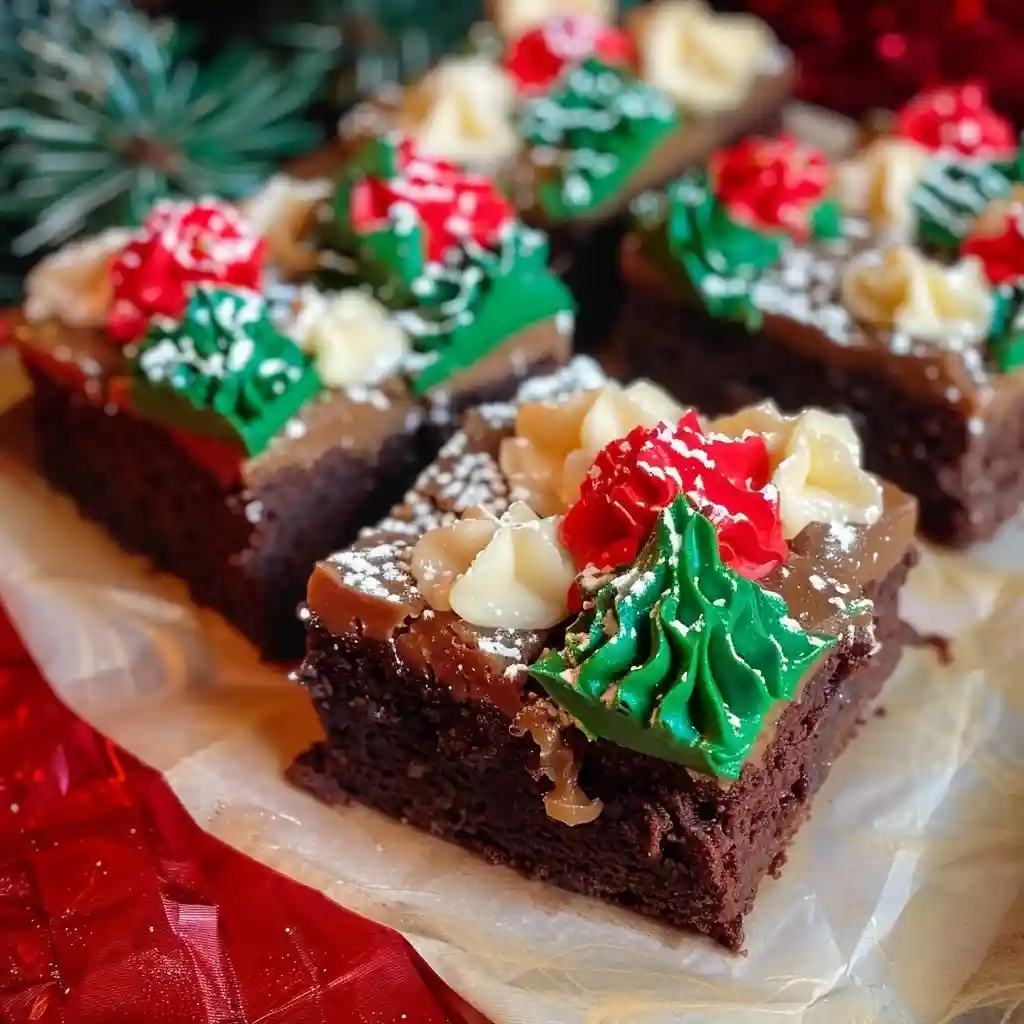 Christmas Traybake Cake