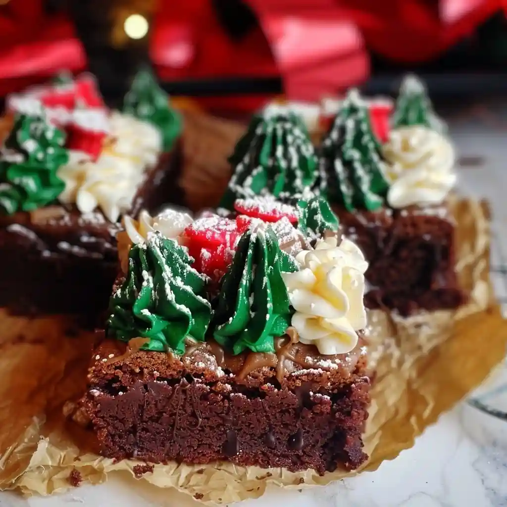 Christmas Traybake Cake