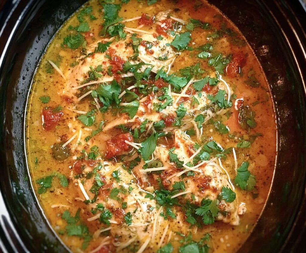 Crockpot Marry Me Chicken Soup