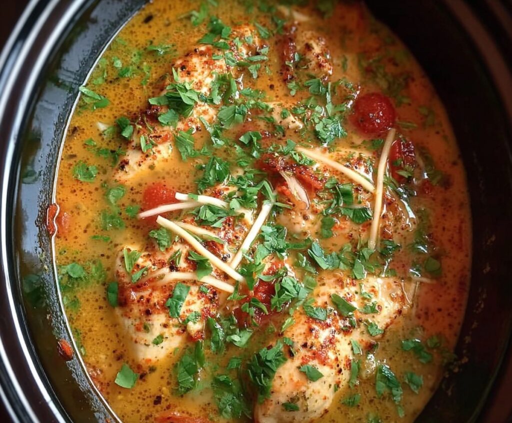 Crockpot Marry Me Chicken Soup