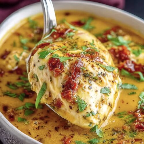 Crockpot Marry Me Chicken Soup