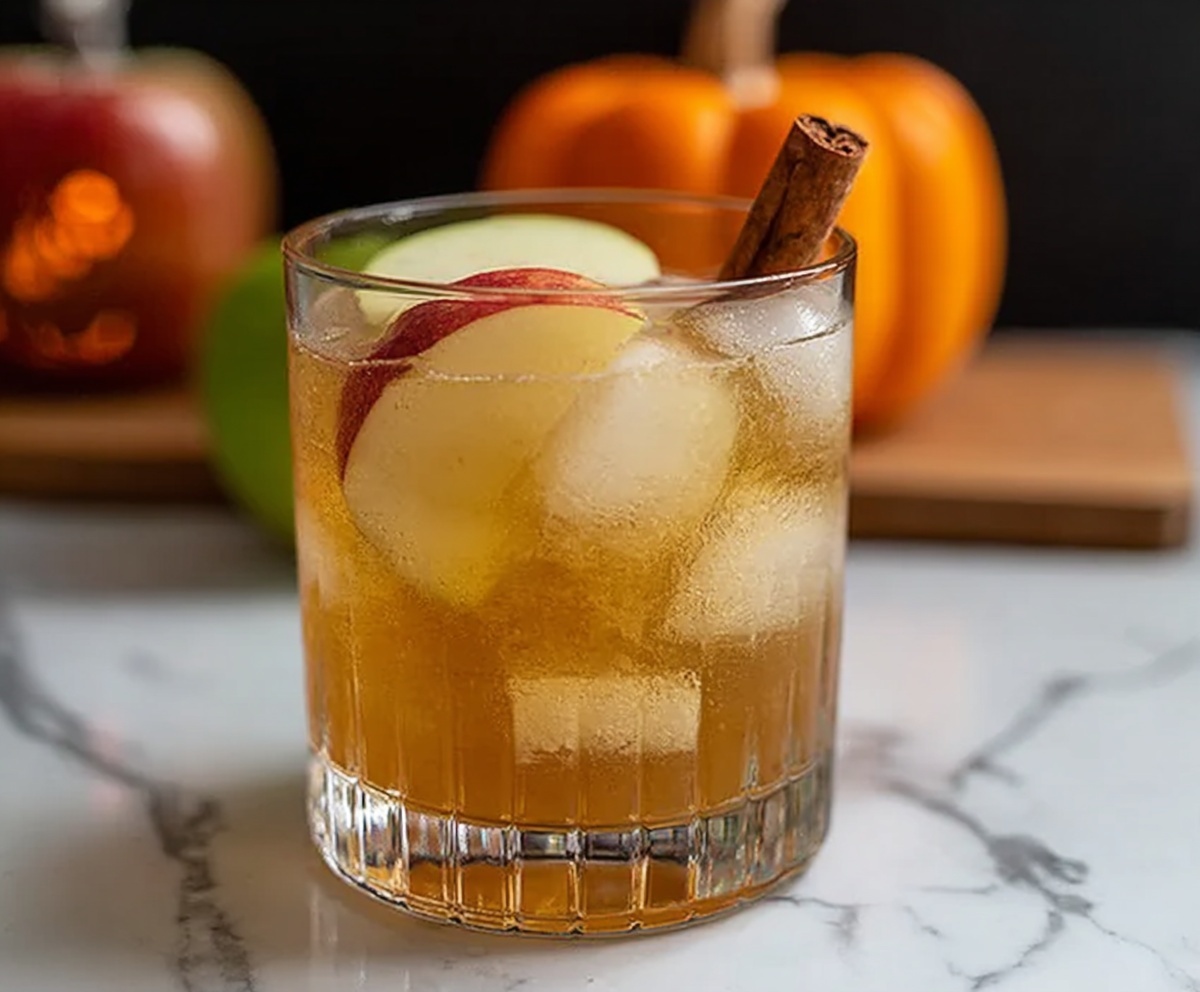10-Minute Dark and Stormy Drink with Bourbon