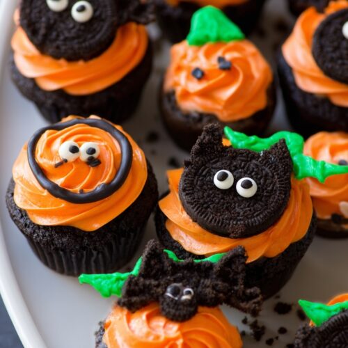 Easy Halloween Cupcakes