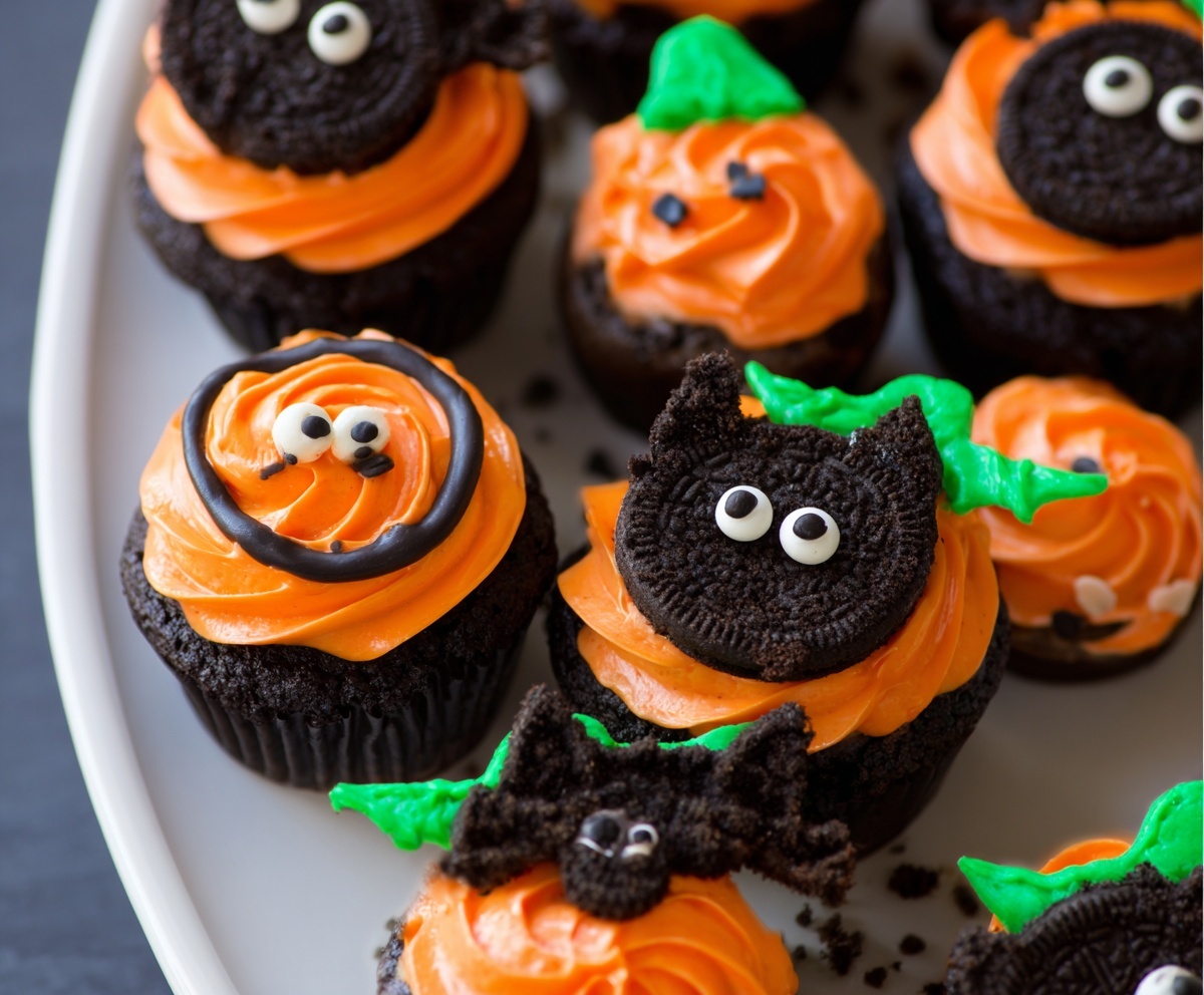 Easy Halloween Cupcakes