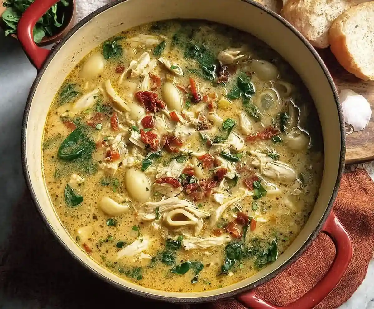 Homemade Gluten Free Marry Me Chicken Soup