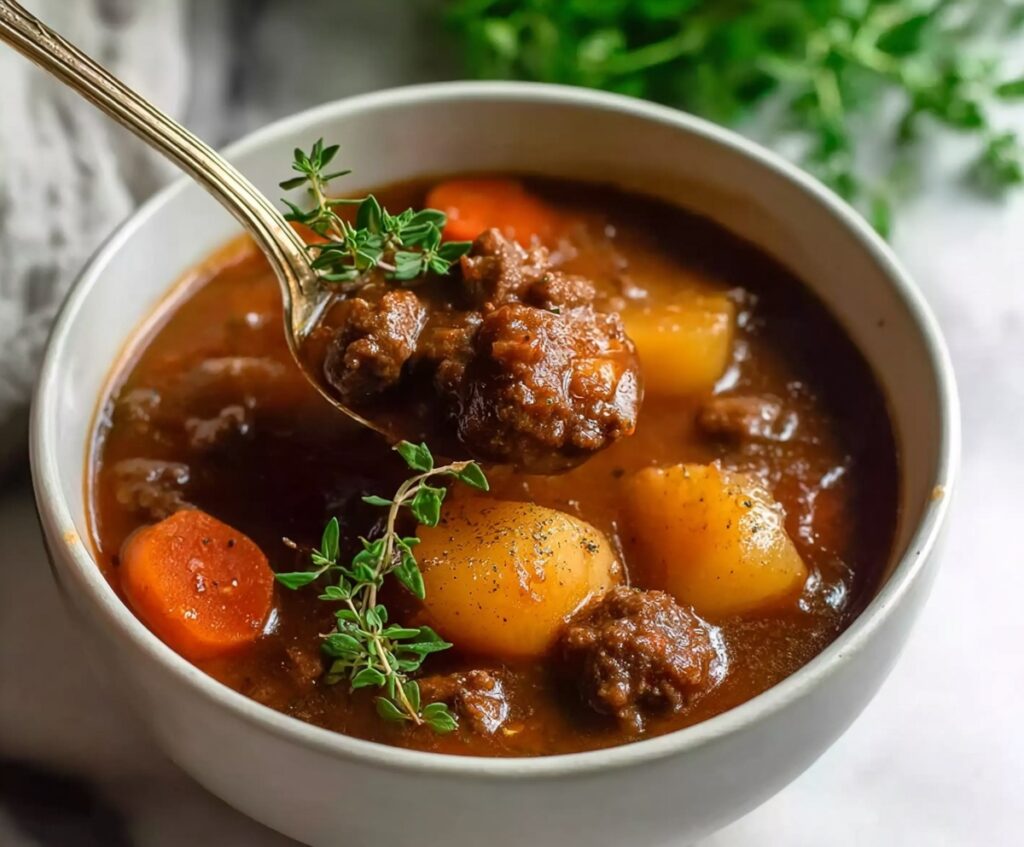 Ground Beef Stew
