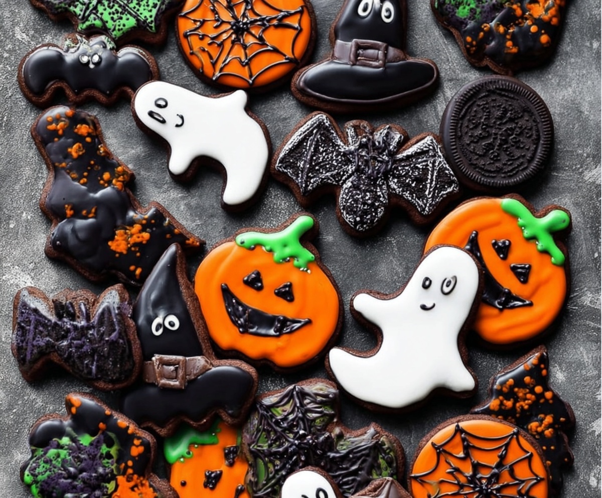 Halloween Chocolate Cookies