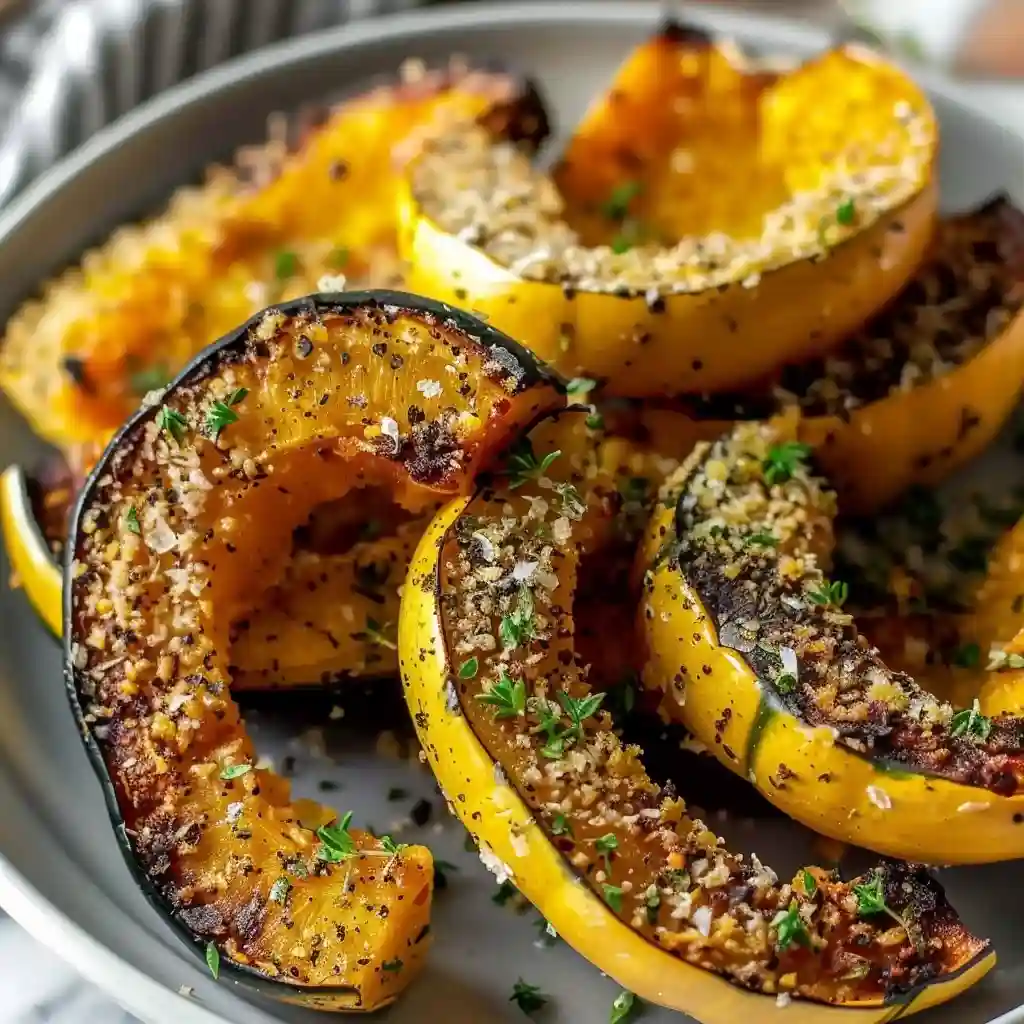 Herb Roasted Acorn Squash
