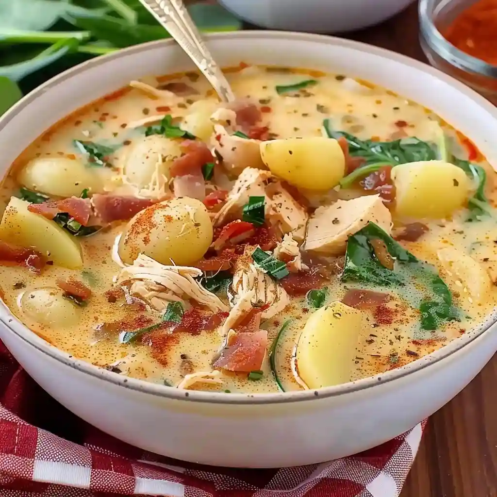 Marry Me Chicken and Potato Soup