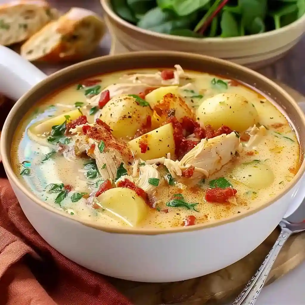 Marry Me Chicken and Potato Soup
