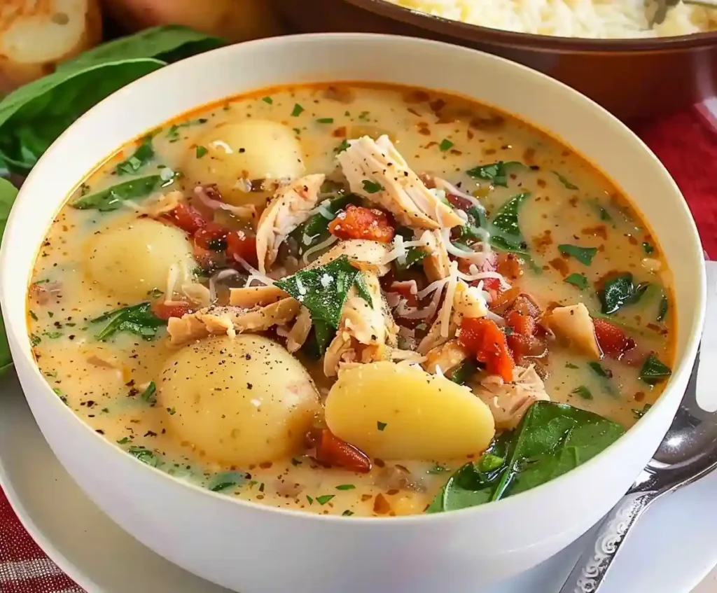 Marry Me Chicken and Potato Soup