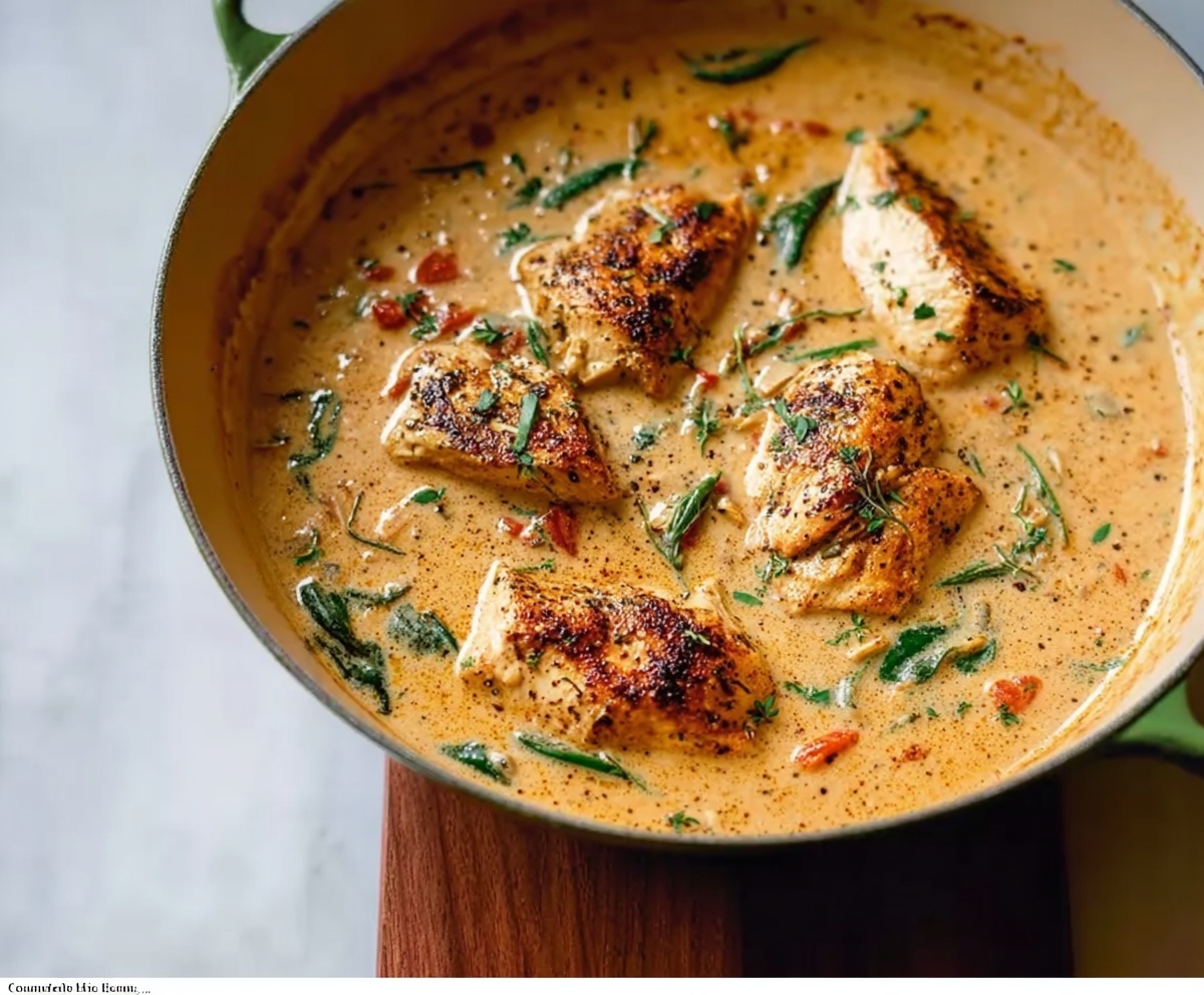 Creamy Dairy Free Marry Me Chicken Soup