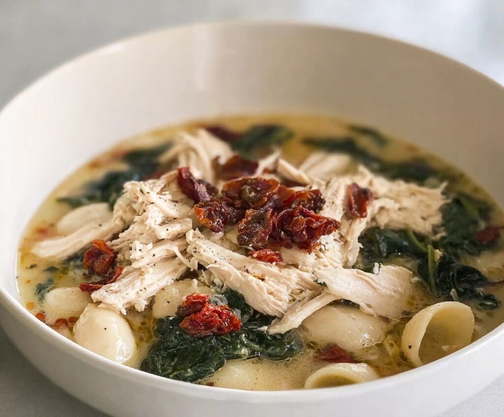 Marry Me Chicken Soup with Boursin