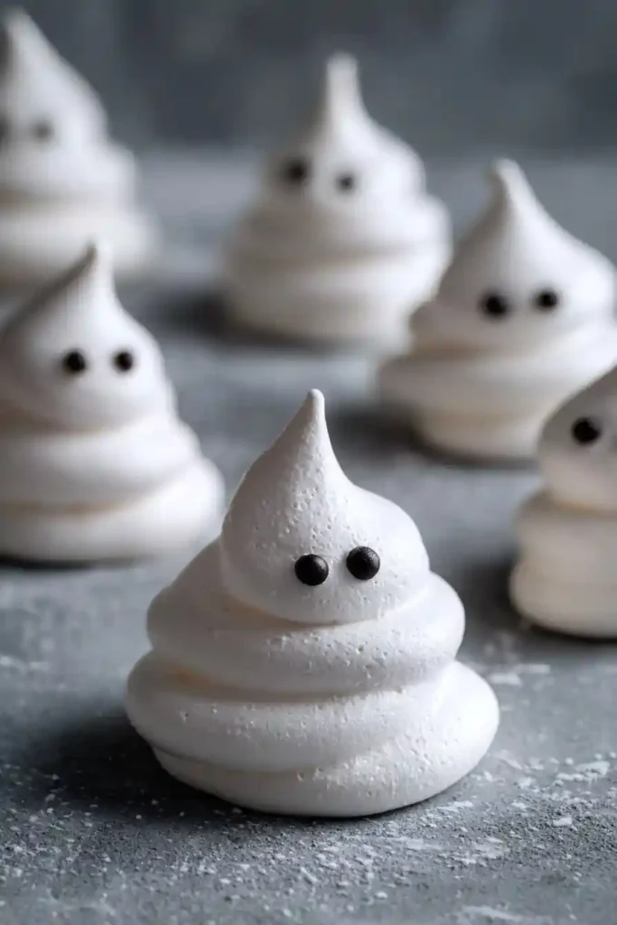 Ghost Meringues