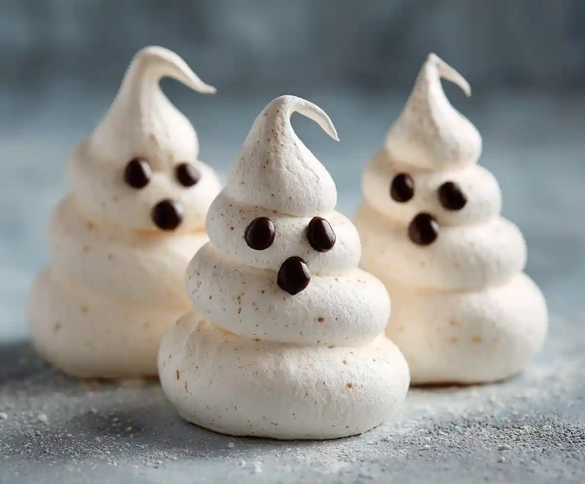 Mouthwatering Ghost Meringues
