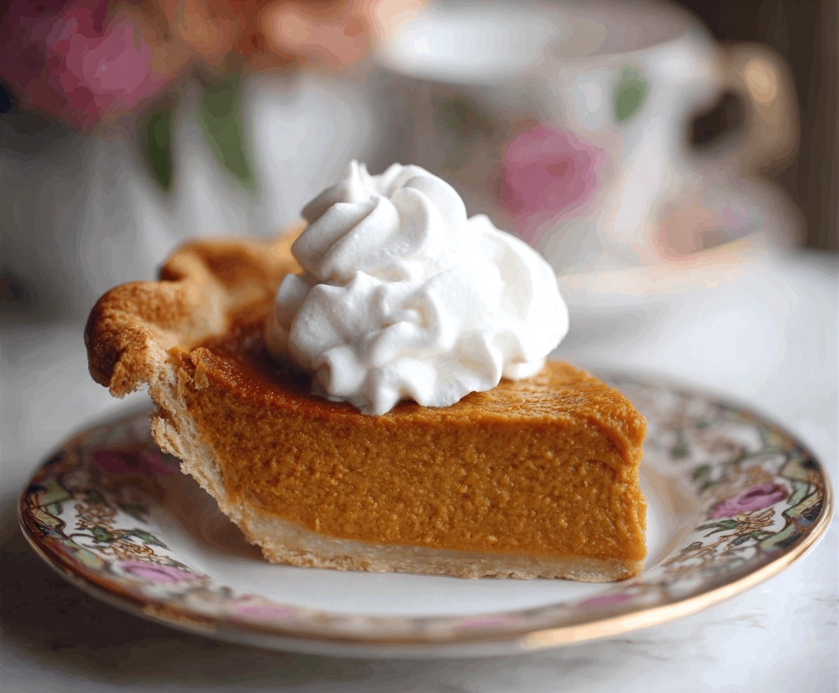 Pumpkin Pie with One Secret Ingredient