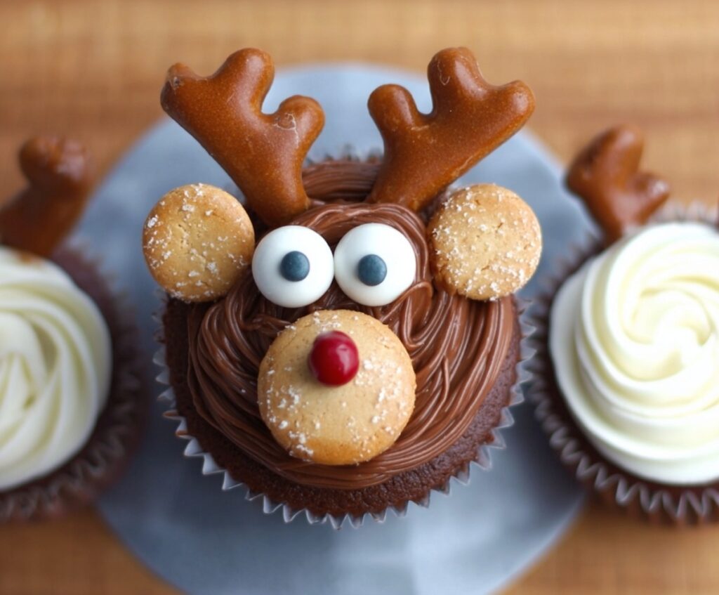 reindeer cupcakes