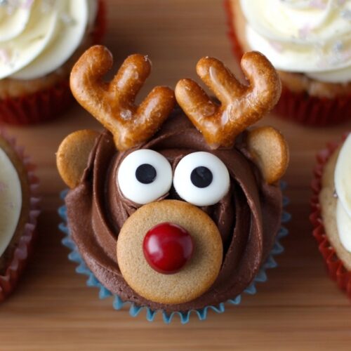 reindeer cupcakes