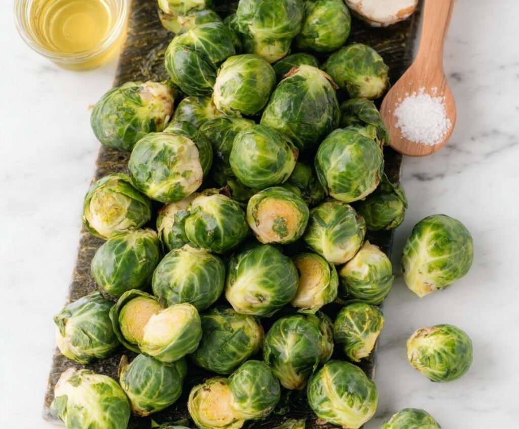 roasted Brussels sprouts