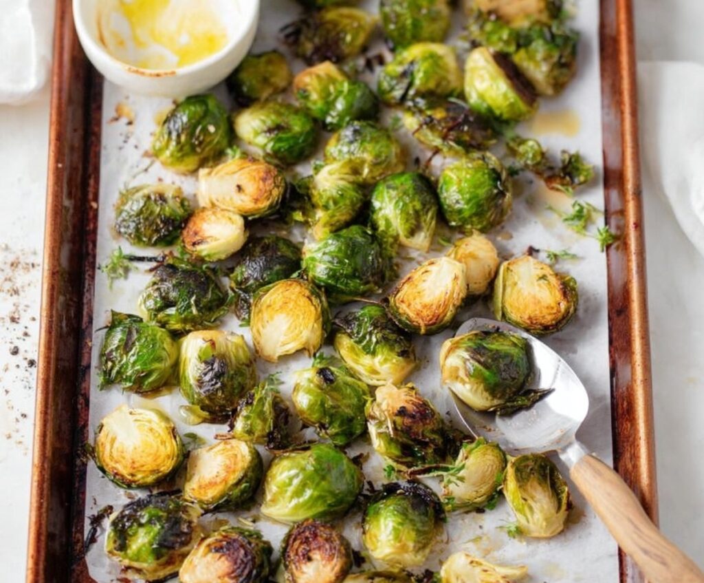 roasted Brussels sprouts
