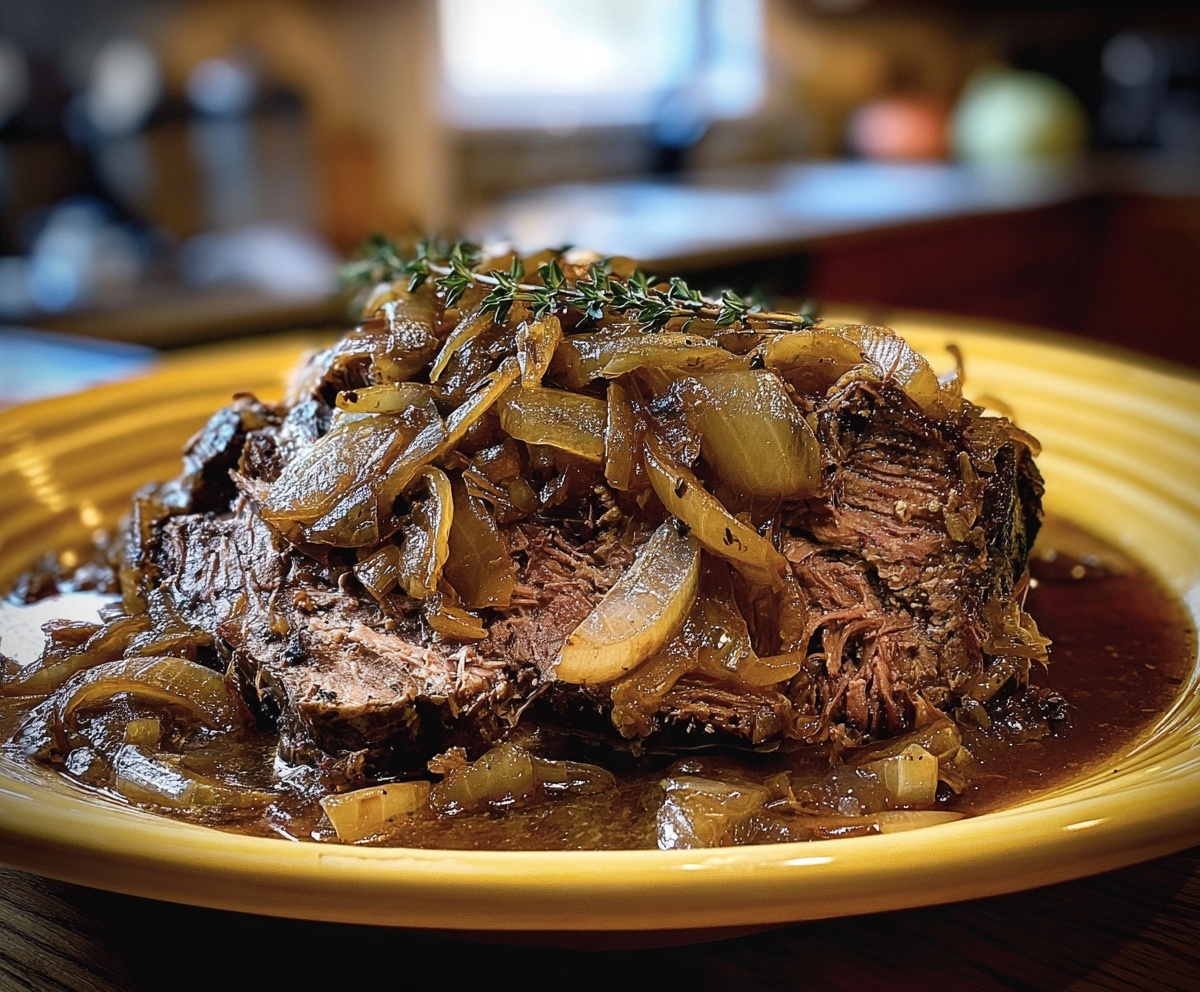 Irresistible French Onion Pot Roast