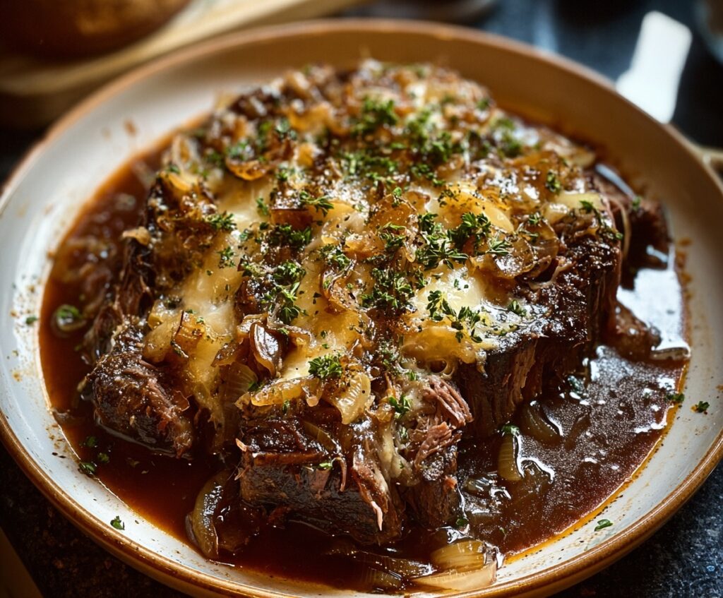 french onion pot roast